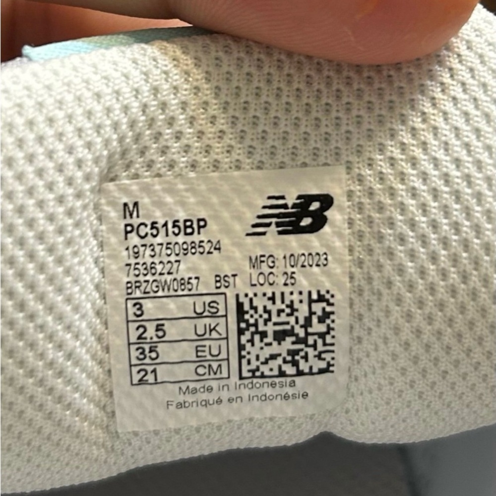 New Balance Tennis Shoes Size 3 Kids (US) PC515BP - Picture 8 of 8